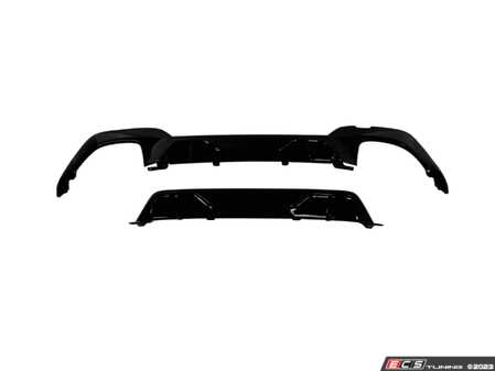 ES#4490496 - G20PDIFF330-GB - M Performance Style Glossy Black Diffuser - Designed to resemble the M-Performance line! - Suvneer - BMW