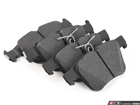 ES#4372455 - 3Q0698451AA - Rear Brake Pad Set - Restore stopping power with a fresh set of pads! - Genuine Volkswagen Audi - Volkswagen