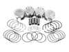 ES#3659977 - 329244 - JE Performance Forged Piston Set  - Includes rings, wire locks, and 21mm wrist pins - 82.5mm bore (stock), 9.6:1 CR, 92.8mm stroke (stock) - JE Piston - Audi Volkswagen
