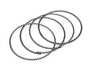 ES#3659977 - 329244 - JE Performance Forged Piston Set  - Includes rings, wire locks, and 21mm wrist pins - 82.5mm bore (stock), 9.6:1 CR, 92.8mm stroke (stock) - JE Piston - Audi Volkswagen