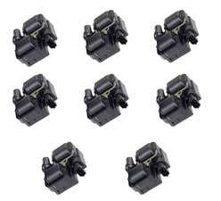 ES#4723559 - 0001587803Set8 - Ignition Coil Pack - Set Of 8 - Featuring Hamburg Technic Set Of 8 Coil Packs - One (1) Required Per Cylinder - Hamburg Tech - Mercedes Benz