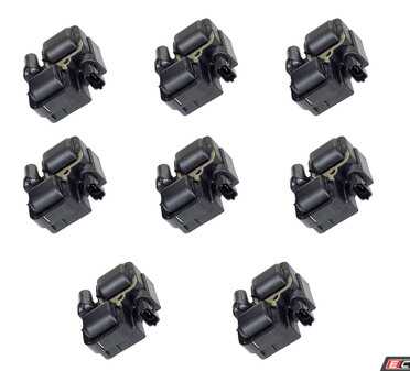 ES#4723559 - 0001587803Set8 - Ignition Coil Pack - Set Of 8 - Featuring Hamburg Technic Set Of 8 Coil Packs - One (1) Required Per Cylinder - Hamburg Tech - Mercedes Benz