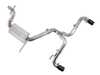 ES#4723544 - AWEMK6GTI - AWE Performance Exhaust System - MK6 GTI - Crafted from mandrel bent T304 Stainless Steel and replaces the rear exhaust section from the downpipe back. - AWE - Volkswagen