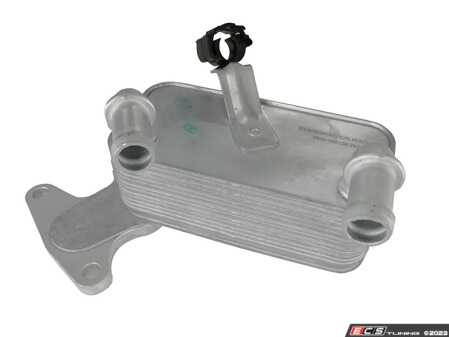 ES#4723631 - 09G409061E - Transmission Oil Cooler With Seals - Located on top of your vehicles transmission - Vemo - Volkswagen