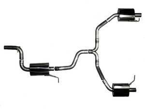 ES#4723642 - AWECC20TR - AWE Touring Edition Exhaust System - VW CC 2.0T  - Crafted from mandrel bent T304 Stainless Steel and replaces the rear exhaust section from the downpipe back. - AWE - Volkswagen