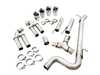 ES#4723676 - AWE8VS3TK - AWE Track Edition Exhaust System - Audi 8V S3 - Takes all of the precision engineering and performance of its SwitchPath&trade; counterpart, minus the valve on the passengers side and the muffler on the drivers side. The result is a constant valve open mode. - AWE - Audi