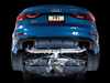 ES#4723676 - AWE8VS3TK - AWE Track Edition Exhaust System - Audi 8V S3 - Takes all of the precision engineering and performance of its SwitchPath&trade; counterpart, minus the valve on the passengers side and the muffler on the drivers side. The result is a constant valve open mode. - AWE - Audi