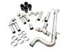 ES#4723676 - AWE8VS3TK - AWE Track Edition Exhaust System - Audi 8V S3 - Takes all of the precision engineering and performance of its SwitchPath&trade; counterpart, minus the valve on the passengers side and the muffler on the drivers side. The result is a constant valve open mode. - AWE - Audi