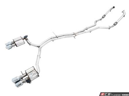 ES#4723709 - AWEB9S5SP - AWE SwitchPath Exhaust System - Audi B9 S5 3.0T - Comes complete with non-resonated downpipes, a precision-engineered x-pipe mid-section, and two valved muffler sections. - AWE - Audi