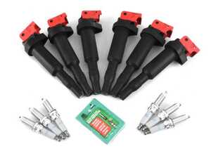 ES#4723738 - S55IGNKT - Performance Ignition Service Kit - Everything you need to service your ignition system including NGK spark plugs and Bav Auto ignition coils - Assembled By ECS - BMW