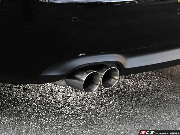 AWE Tuning Touring Edition Exhaust for B8 A4 2.0T - Quad Tip, Diamond Black Tips (3015-43020) main image 1