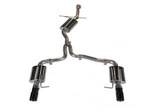 ES#4727702 - AWEB8ALL20TR - AWE Touring Edition Exhaust System - Audi B8.5 Allroad 2.0T - Remarkably civil while idling/part throttle cruising, but unleashed at full throttle produces what some have called a war-cry wail. Features AWE's proprietary 180 Technology resonators. - AWE - Audi