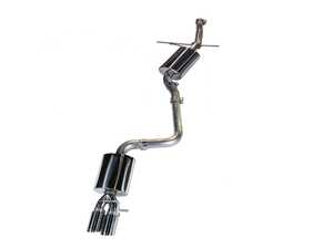 ES#4726274 - AWEB8A420TR - AWE Touring Edition Exhaust System - Audi B8/B8.5 A4 2.0T - Remarkably civil while idling/part throttle cruising, but unleashed at full throttle produces what some have called a war-cry wail. Features AWE's proprietary 180 Technology resonators. - AWE - Audi