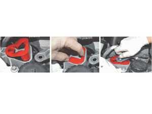 ES#4348496 - PFF40-120BLK - Upper Engine Mount Insert - Race - Fill the voids in the factory mount to reduce flex - Powerflex Black Series - Mercedes Benz