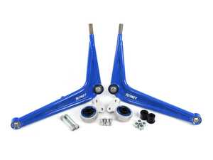 ES#4390997 - 028568TMS02KT - E46 Drift Control Arm Kit - Start your drift journey, increase your steering response and handling characteristics. Provides +65mm more track width (per side) than stock! Includes FCAB's with upgraded monoball bushings to push your E46 to the next level. - Turner Motorsport - BMW