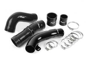 ES#4668540 - VWR140011 - VWR Turbo Boost Pipe Upgrade Kit - Replaces the original plastic charge pipes with a larger 70mm diameter aluminum boost pipe and beautiful smooth-flowing silicone replacement hoses - Racingline - Audi
