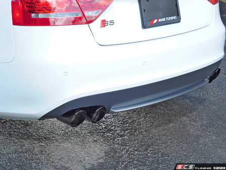 AWE Tuning Audi B8.5 S5 3.0T Track Edition Exhaust - Diamond Black Tips (90mm)