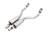 ES#4043933 - 3215-11030 - AWE Resonated Downpipes - Audi 3.0T - Features resonators larger than the stock units in order to produce a more mellow sound volume. - AWE - Audi