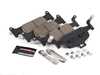 ES#4669236 - Z23-1897 - Z23 Evolution Sport Front Brake Pad Set - Carbon fiber infused low-dust ceramic brake pads with hardware - Power Stop - Audi