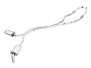ES#4726465 - AWEB9SQ5TR - AWE Touring Edition Exhaust System - Audi B9 SQ5 3.0T - Removes the factory valving and replaces it with AWEs 180 Technology drone-cancelling resonators and resonated downpipes. - AWE - Audi