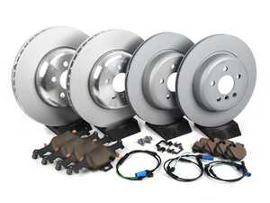 ES#4667276 - 34118831822KT - Front & Rear Brake Service Kit - Refresh and replace your brakes with all new ones! - Assembled By ECS - BMW