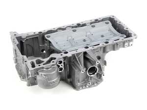 ES#2503478 - 11137621072 - upper Oil Pan - Includes control valve - Genuine BMW - BMW