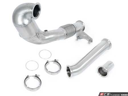 ES#4726475 - UH074-EXA - Unitronic Performance Downpipe 1.8TSI MQB EA888.3 FWD     - Direct bolt-on upgrade with a GESi 5 G-Sport UHO+ 400cpsi Catalytic Converter. - Unitronic - Audi Volkswagen