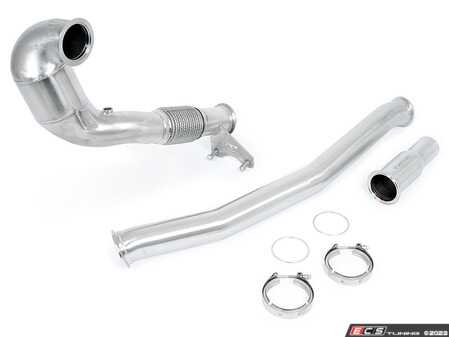 ES#4726476 - UH075-EXA - Unitronic Performance Downpipe 2.0TSI MQB EA888.3 AWD - Direct bolt-on upgrade with a GESi 5 G-Sport UHO+ 400cpsi Catalytic Converter. - Unitronic - Audi Volkswagen