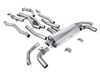 ES#4726921 - SSXAU1025 - Cat-Back Exhaust System - Non-Resonated - An entire system from the cat back for a full sound overhaul! - Milltek Sport - Audi