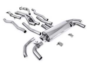 ES#4726921 - SSXAU1025 - Cat-Back Exhaust System - Non-Resonated - An entire system from the cat back for a full sound overhaul! - Milltek Sport - Audi