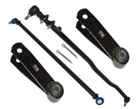 ES#4726989 - 10001-00910 - Mercedes W463 G Class G-Wagon Sway Bar Links & Drag Link Tie Rod Assembly - Set Of 4 - Featuring Hamburg Technic Center Drag Link Tie Rod Assembly, Rear Upper Control Arm, and Sway Bar Links! Front End Steering Refresh Kit - Hamburg Tech - Mercedes Benz
