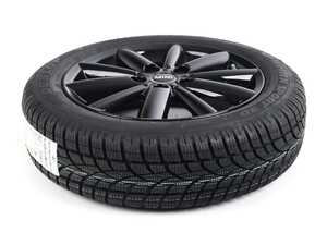ES#4421661 - 36115A1BF49 - 16" Style 508 (5x112) Wheel and Winter Tire  - Priced Each  - Complete wheel and tire mounted/balanced,  5.5JX16 ET:46 - Genuine MINI - MINI