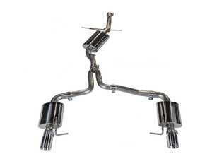 ES#4727055 - AWEB8Q520 - AWE Touring Edition Exhaust System - Audi B8 Q5 2.0T - Gives the 2.0T a civilized, more melodious voice, with specific attention paid to low rpm situations at part throttle. Features AWE's proprietary 180 Technology resonators. - AWE - Audi