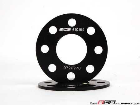 ES#250715 - ECS10164KT - 4x100 Wheel Spacers - 5mm (Pair) - High Strength Aluminum wheel spacers - ECS - BMW Volkswagen