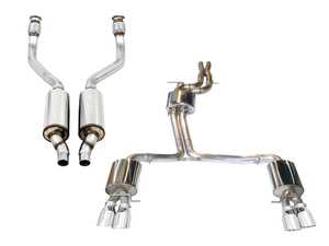 ES#4727453 - AWEB8S5CAB - AWE Touring Edition Exhaust System - Audi B8/B8.5 S5 3.0T Cabriolet - Hand-crafted from 2.5" T304 stainless steel with an X-pipe for an enhanced exotic exhaust tone. Features AWE's proprietary 180 Technology resonators. - AWE - Audi