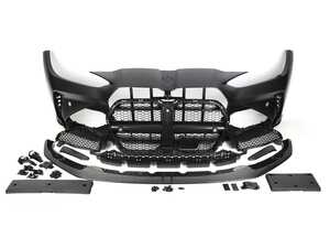 ES#4689874 - A14A11-2101, A14 - ADRO Front Bumper With Carbon Fiber Front Lip - G8X M3/M4 - Take the look of the front of your G8X to the next level! - ADRO INC. - BMW