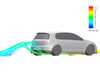ES#4508224 - 014482la01-01KT - MK7 GTI Functional Aerodynamic Rear Diffuser Kit - Combine function, form and aesthetics to provide an increase in downforce without additional drag! - ECS - Volkswagen