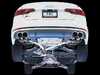 ES#4727527 - AWEB9S4SP - AWE SwitchPath Exhaust System - Audi B9 S4 3.0T - Comes complete with non-resonated downpipes, a precision-engineered x-pipe mid-section, and two valved muffler sections. - AWE - Audi