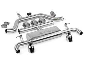 ES#4727542 - CBK0047 - APR MK8 GTI Cat-Back Exhaust System - 3" exhaust to personalize your vehicle's looks, sound and performance. - APR - Volkswagen
