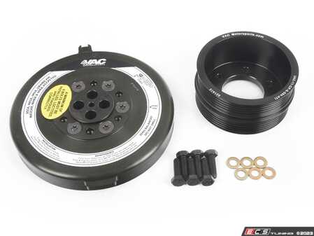 ES#4335468 - VAC-HPCDK-S54-ST - S54 VAC Harmonic SuperDamper By ATI - Standard Size Crank Pulley - Isolate harmonics before they can destroy your engine - ATI Performance Products - BMW