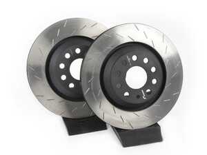 ES#4698455 - VWR682000 - Stage 2 Performance Rear Rotors - Pair (310x22) - Upgraded triple-groove slotted rotors to match front RacingLine BBK's - Racingline - Audi Volkswagen