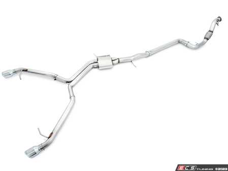 ES#4727589 - AWEB9A4TK - AWE Track Edition Exhaust System - Audi B9 A4 2.0T - Equipped with the same precision-engineering as its Touring Edition counterpart, minus the 180 Technology resonators in the rear. - AWE - Audi