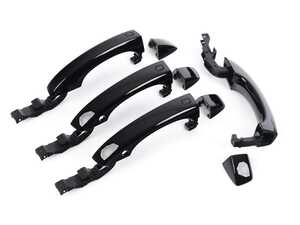 ES#4136129 - ZAW071600RDSP - Black Optic Door Handle Kit - Add a competition-inspired touch to your Audi - Genuine Volkswagen Audi - Audi
