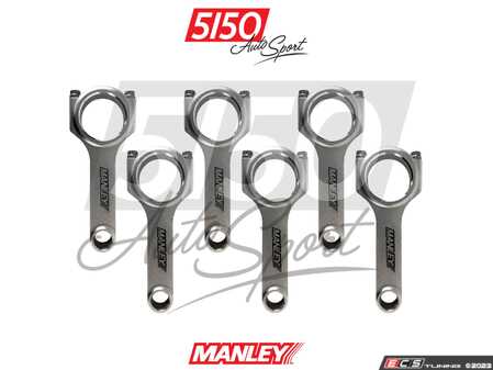 ES#4727642 - MAN-CRS-S58 - Manley Connecting Rod Set - S58 - H-Beam - Ditch those Factory Connecting Rods for a More Robust Alternative! - 5150 Autosport - BMW