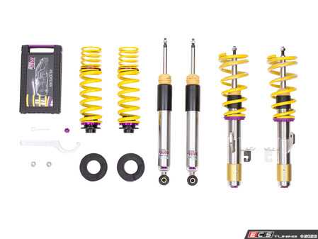 ES#4727727 - 3527100B - Porsche 928 KW V3 COILOVER KIT - 1978-1995 Porsche 928 - Includes 928 S, S4, GT, GTS - KW Suspension - Porsche