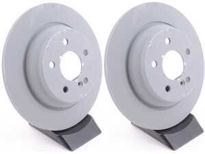 ES#2795976 - 220423011264KT1 -  Rear Brake Rotors - Pair - Does not include new rotor securing screws - Genuine Mercedes Benz - Mercedes Benz