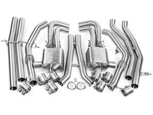 ES#4727731 - CBK0051 - APR Catback Exhaust System - 4M RSQ8 - Full length T304 stainless steel exhaust system that's sure to turn heads! - APR - Audi