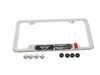 ES#4562863 - 51805A5CFB3 - MINI Black Jack/Wings License Plate Frame - Chrome - Priced Each - Surrounds the plate in MINI style - Genuine MINI - MINI