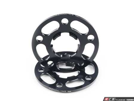 ES#4689952 - LS16.5MM - Rennline 5mm Porsche Rear Wheel Spacer - Pair - Designed specifically for Porsche's with the five tab wheel hubs - Rennline - Porsche
