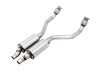 ES#4043939 - 3215-11044 - AWE Resonated Downpipes - B8 S5 4.2L - Features resonators larger than the stock units, along with larger diameter tubing in order to produce a mellow sound volume. - AWE - Audi